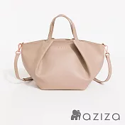 aziza WINDY手提斜背水餃包  卡其駝