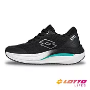 【LOTTO 義大利】女 ARCH760 MAX弓跑鞋- 23cm 黑