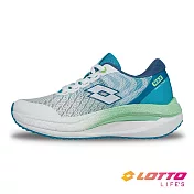 【LOTTO 義大利】女 ARCH760 MAX弓跑鞋- 23cm 白/松綠