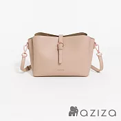 aziza MIGO長方型斜背包  卡其駝