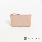 aziza 鑰匙零錢包  卡其駝