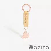 aziza 小象造型鑰匙圈  布丁黃