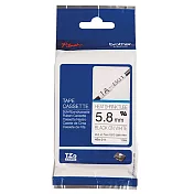 兄弟牌 BROTHER 白底黑字 5.8mmx1.5M 熱縮套管標籤帶 / 包 HSe-211