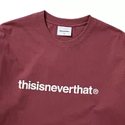 Thisisneverthat T-Logo L/S Tee 黑 / 灰 / 白 / 紅 長袖 TN250TTSLT01 M 紅