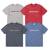 Thisisneverthat T-Logo Tee 深藍 / 青色 / 酒紅 / 灰 短袖 TN250TTSST01 S 灰