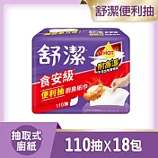 【舒潔】VIVA抽取式廚房紙巾110抽X3包X6串/箱