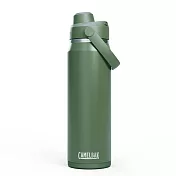 【美國 CamelBak】750ml Chug 不鏽鋼彈蓋運動保溫瓶(保冰)- 青苔綠