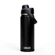 【美國 CamelBak】600ml Chug 不鏽鋼彈蓋運動保溫瓶(保冰)- 濃黑