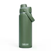 【美國 CamelBak】600ml Chug 不鏽鋼彈蓋運動保溫瓶(保冰)- 青苔綠