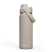 【美國 CamelBak】600ml Chug 不鏽鋼彈蓋運動保溫瓶(保冰)- 象牙白