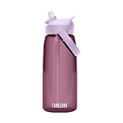 【美國 CamelBak】1000ml Flip Straw多水吸管水瓶RENEW- 薰衣草紫