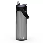 【美國 CamelBak】710ml Podium保冷噴射水瓶- 炭黑