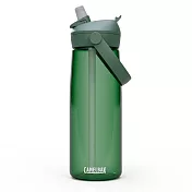 【美國 CamelBak】710ml Podium保冷噴射水瓶- 森林綠