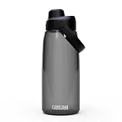 【美國 CamelBak】1000ml Chug 戶外運動水瓶RENEW- 炭黑