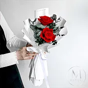 【Floral M】永恆的浪漫紅玫瑰永生花束
