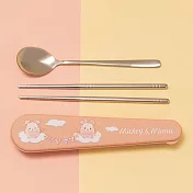 【迪士尼 Disney】Ufufy系列環保隨身餐具組 攜帶式餐具 米奇米妮