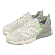 adidas 訓練鞋 Dropset 3 Trainer 男鞋 灰 藍 健身 緩震 支撐 穩定 運動鞋 JP7239