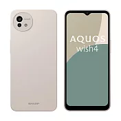 SHARP 夏普 AQUOS wish4 6G/128G 6.6吋 5G智慧型手機  月光白
