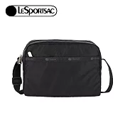 LeSportsac 2025夏季新品 Daniella Crossbody 拉鍊斜背包(2434) RO86永恒黑