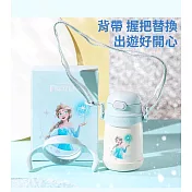 【BEDDYBEAR】中透不銹鋼保溫學飲杯 400ml 冰封艾莎