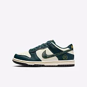 Nike Dunk Low GS [FB9109-301] 大童 休閒鞋 運動 經典 低筒 舒適 燙金 墨綠