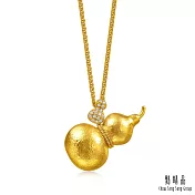 【點睛品】福祿加倍 鑽石黃金項鍊