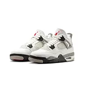 Nike Air Jordan 4 Retro White Cement GS 白水泥 IB4171-100 22.5 白水泥