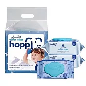 hoppi 法國阿爾卑斯山冰川水濕紙巾80抽－8入組