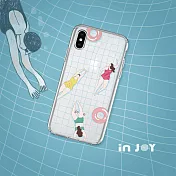 INJOYmall for iPhone 13 mini 游泳時光 防摔手機殼 保護殼