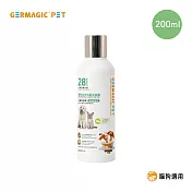 【GERMAGIC PET】28日抗菌沐浴露 止癢舒爽 -200ml｜貓狗適用｜貓狗清潔沐浴乳