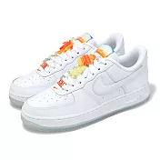 Nike 休閒鞋 Wmns Air Force 1 07 LX 女鞋 AF1 白 海灘 棕櫚樹 IB8875-111