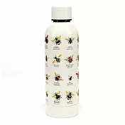 英國 Rex London 不鏽鋼兩用保溫/保冷水瓶_ 花園蜜蜂(500ml)