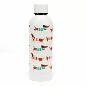 英國 Rex London 不鏽鋼兩用保溫/保冷水瓶_ 臘腸狗(500ml)