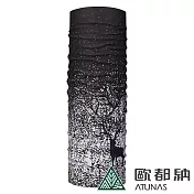 【ATUNAS 歐都納】COOLMAX抗菌頭巾A1ACFF05N-  黑灰