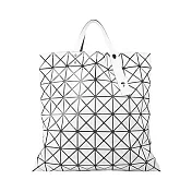 ISSEY MIYAKE 三宅一生 BAOBAO PRISM 8x8 亮面托特包- 白