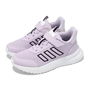 adidas 慢跑鞋 X_Plrpath EL C 中童 童鞋 粉紅 黑 運動鞋 魔鬼氈 愛迪達 JH7197 19.5cm PINK/BLACK