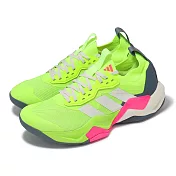 adidas 訓練鞋 Rapidmove ADV 2 Trainer W 女鞋 螢光綠 粉 馬牌輪胎底 愛迪達 JI3904