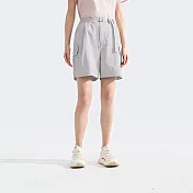 The North Face W MTN RIPSTOP CARGO SHORT 女休閒短褲-NF0A8C111OA 10 灰色
