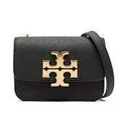Tory burch 雙T-LOGO小金磚包-黑色