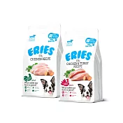 Eries 伊瑞思｜伊瑞思 益生菌酵素成犬糧  1kg｜2包組｜雞肉、雞肉火雞 兩種口味各一包
