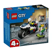 樂高LEGO 城市系列 - 60455 警用摩托車追逐戰