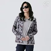 ADISI 女超涼感防曬印花外套 AJ2511055 迷彩暗夜 (S-2XL) S 迷彩暗夜