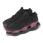 Nike 休閒鞋 Wmns Air Max Scorpion FK 女鞋 黑 紅 大氣墊 針織 DJ4702-004