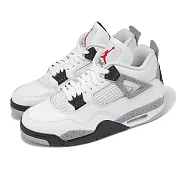 Nike 休閒鞋 Air Jordan 4 Retro 男鞋 白水泥 AJ4 喬丹 White Cement FV5029-100