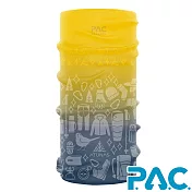 【PAC德國】夢想海洋頭巾/透氣快乾/環保永續發展/PAC8834- 黃
