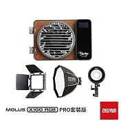 智雲 ZHIYUN 100W COB MOLUS X100 RGB PRO專業版 含電池 [公司貨]
