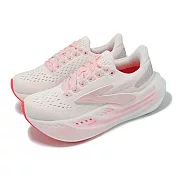 Brooks 慢跑鞋 Glycerin Max 女鞋 甘油極致系列 粉紅 厚底 緩震 氮氣中底 運動 1204361B616