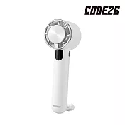 【韓國CODE26】製冷手持風扇 經典白