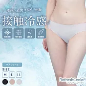 日本LECIEN-Refresh Cooler 灰色 涼感速乾內褲 起床伸展第一選擇-13082067 M 灰色