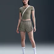 NIKE AS W NSW NK WR WVN MR 2IN SH 女休閒短褲-FV7501320 XL 綠色